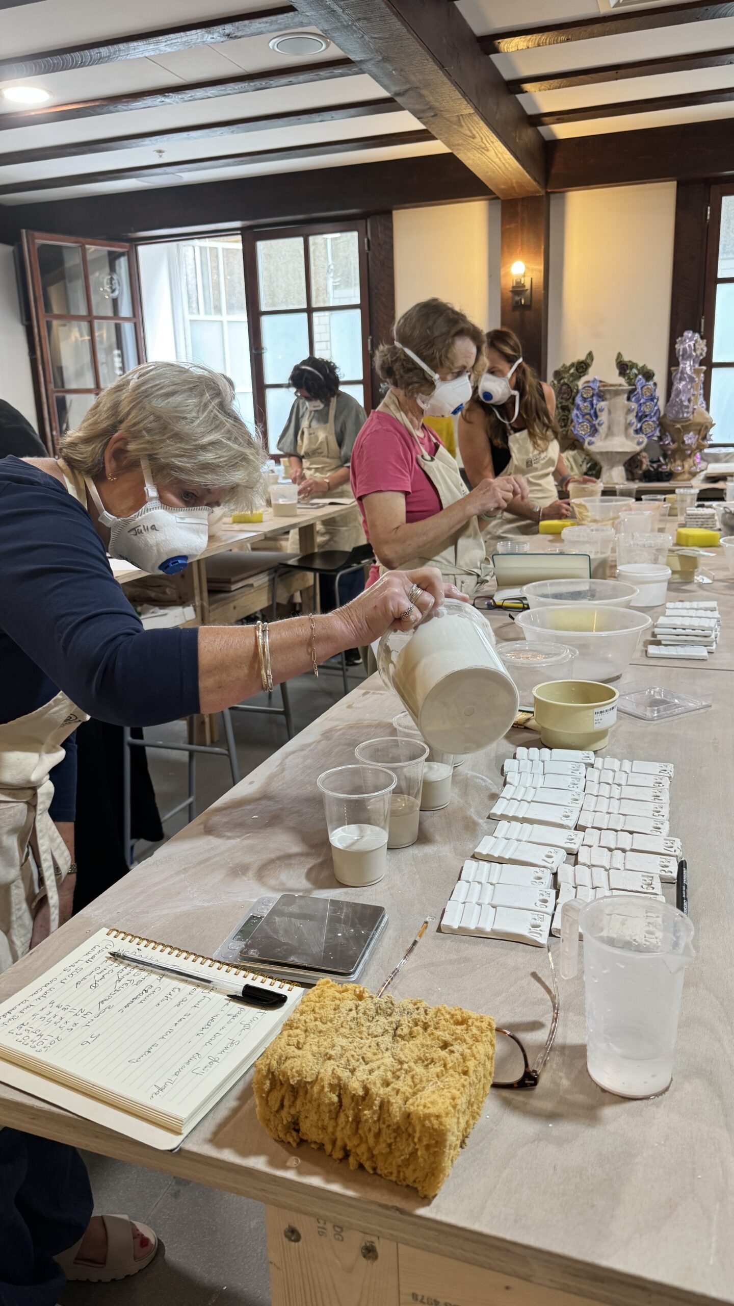 Linda Bloomfield glaze masterclass